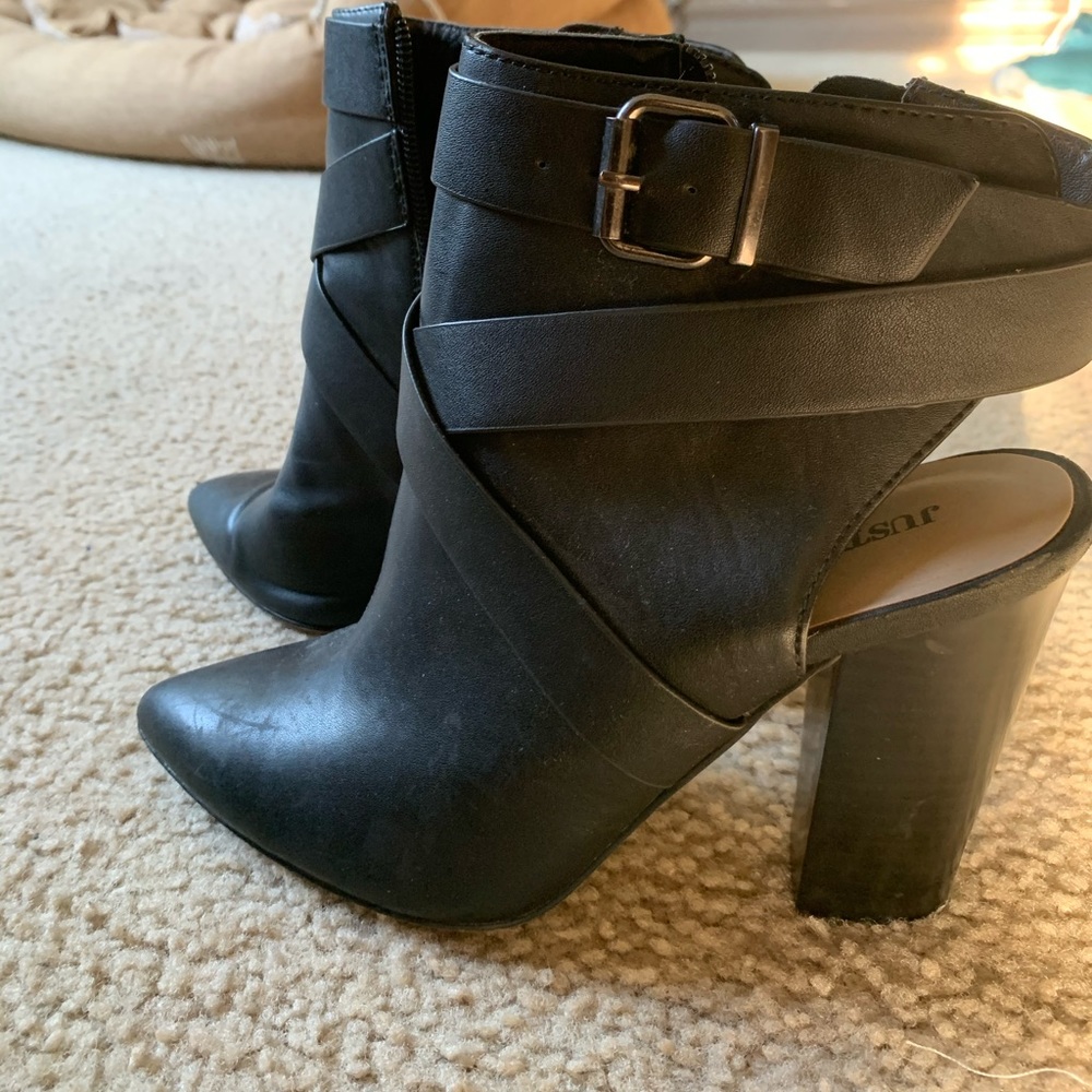 Black booties